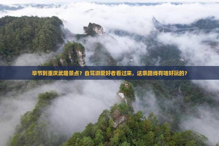 毕节到重庆武隆景点？自驾游爱好者看过来，这条路线有啥好玩的？
