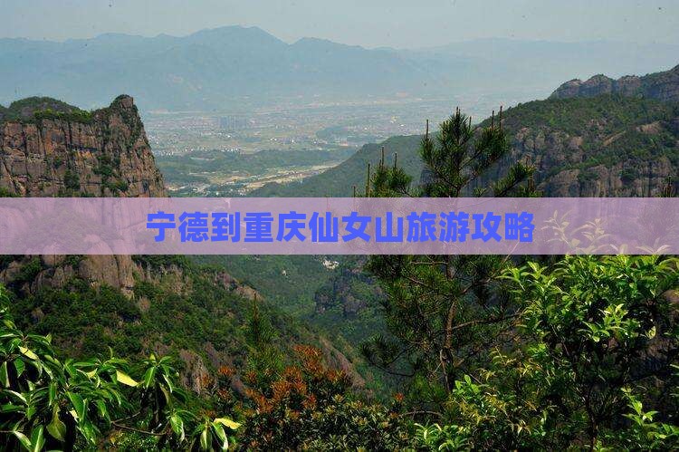 宁德去重庆仙女山景点