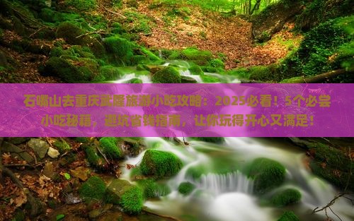 石嘴山去重庆武隆旅游小吃