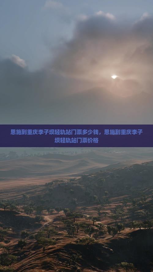 恩施到重庆李子坝轻轨站门票