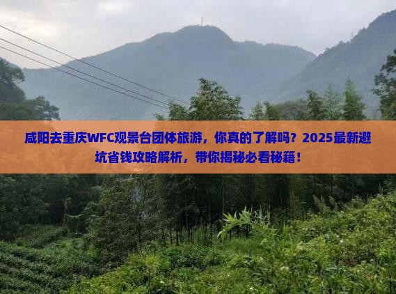 咸阳去重庆wfc观景台团体旅游