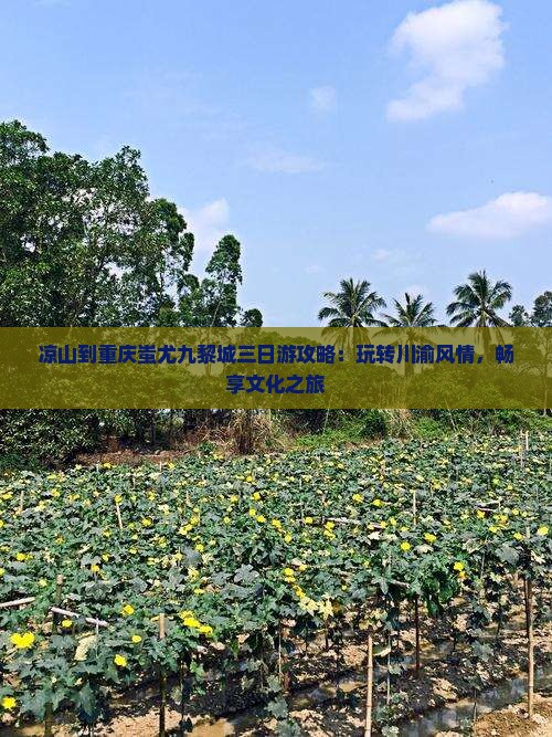 凉山到重庆蚩尤九黎城三日游