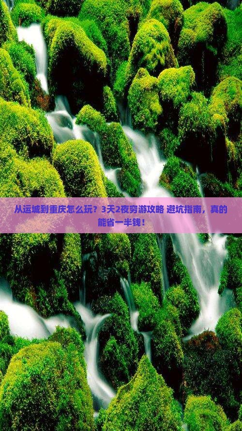 运城到重庆个人游