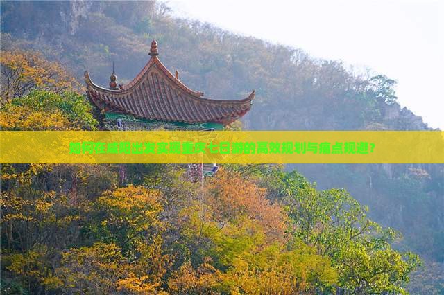 如何在咸阳出发实现重庆七日游的高效规划与痛点规避? 如何在咸阳出发实现重庆七日游的高效规划与痛点规避?