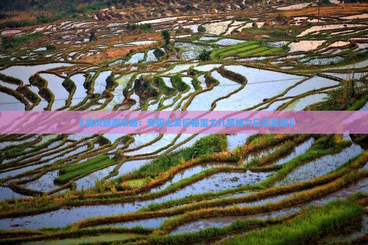 《重庆旅游攻略：安阳出发探秘蚩尤九黎城六日深度游》