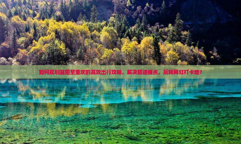 如何规划益阳至重庆的高效出行攻略，解决旅途痛点，玩转网红打卡地？