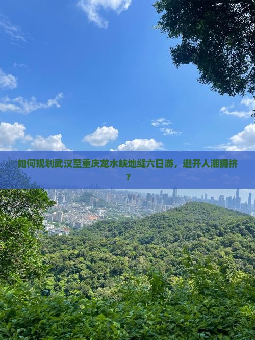 如何规划武汉至重庆龙水峡地缝六日游，避开人潮拥挤？