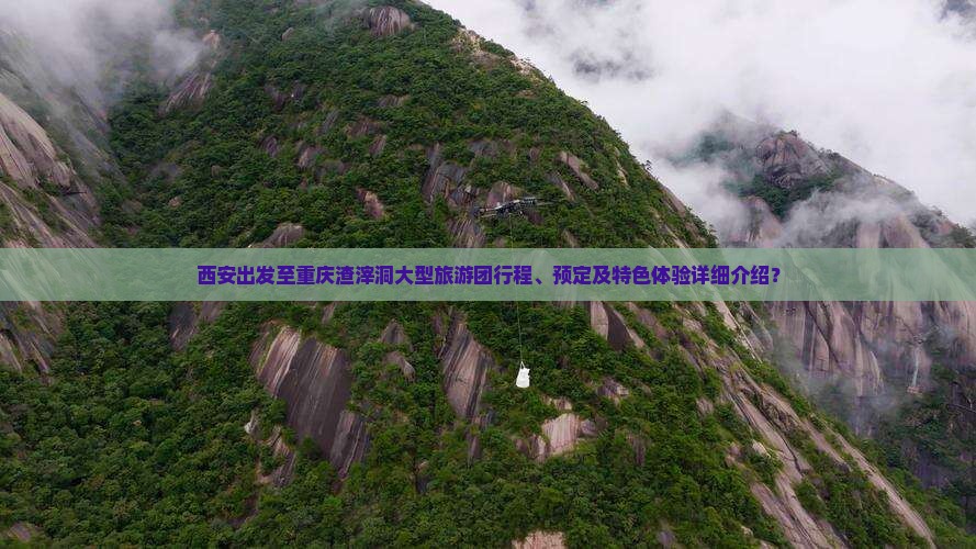 西安出发至重庆渣滓洞大型旅游团行程、预定及特色体验详细介绍？