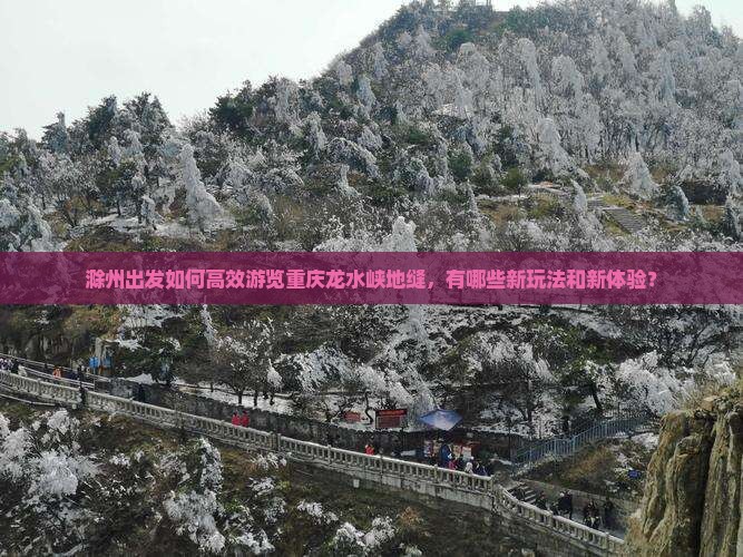 滁州出发如何高效游览重庆龙水峡地缝，有哪些新玩法和新体验？