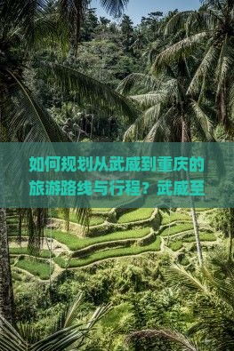 如何规划从武威到重庆的旅游路线与行程？武威至重庆旅游有哪些必看景点和特色美食？