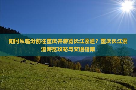 如何从临汾前往重庆并游览长江索道？重庆长江索道游览攻略与交通指南