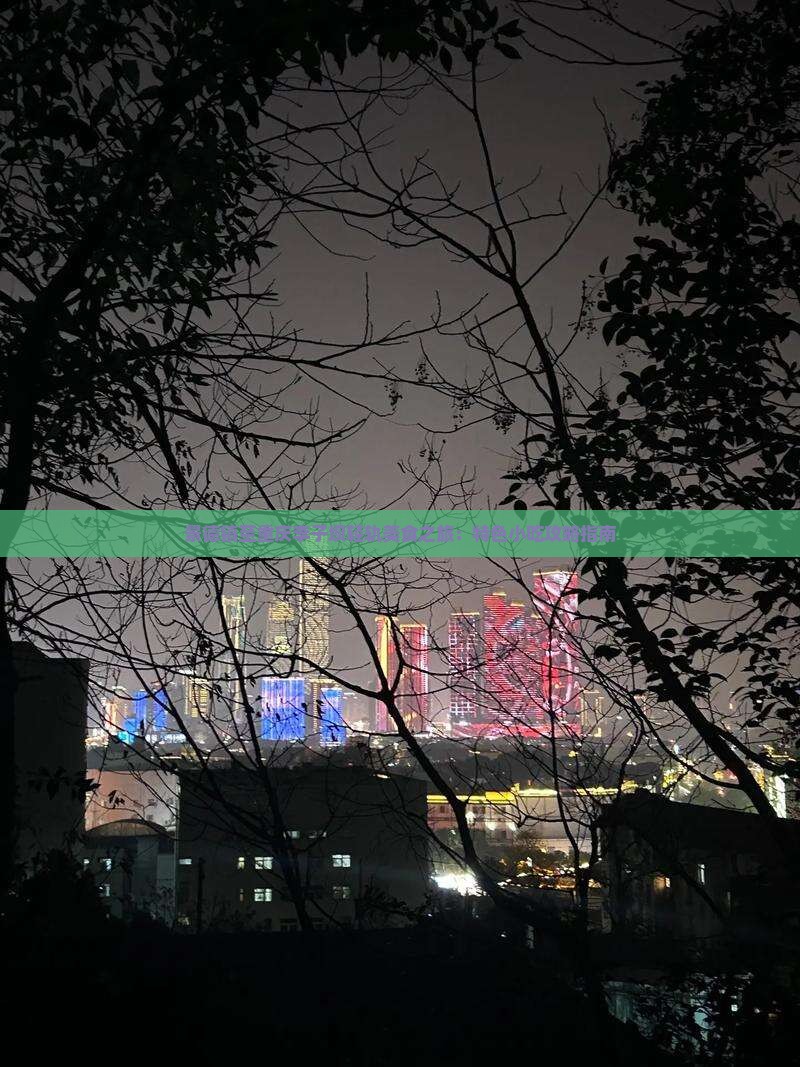 景德镇至重庆李子坝轻轨美食之旅：特色小吃攻略指南