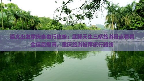 遵义出发重庆自由行攻略：武隆天生三桥旅游景点看看全信息指南，重庆旅游推荐旅行路线