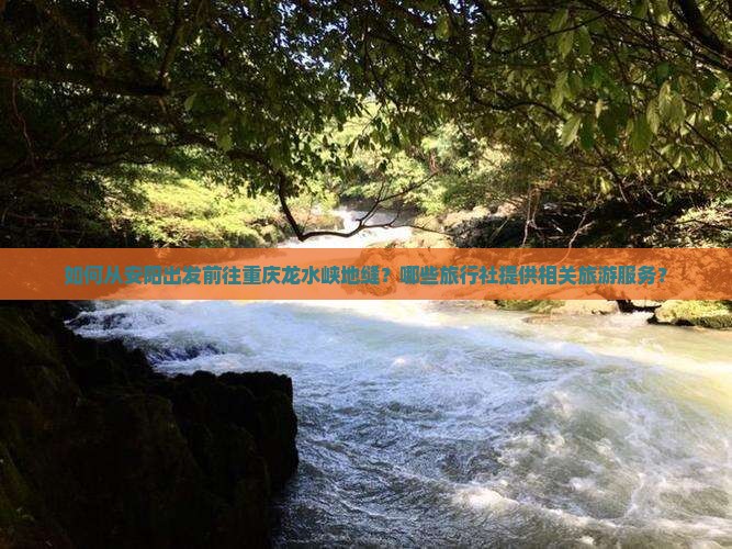 如何从安阳出发前往重庆龙水峡地缝？哪些旅行社提供相关旅游服务？