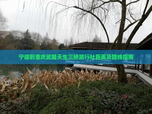 宁德到重庆武隆天生三桥旅行社距离及路线指南