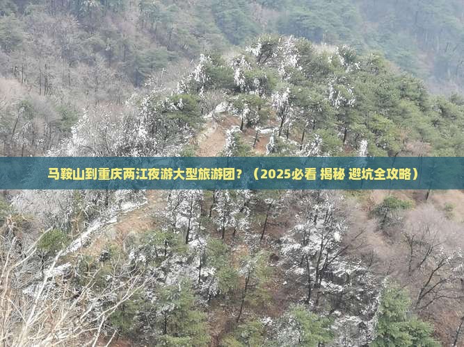 马鞍山去重庆两江夜游大型旅游团