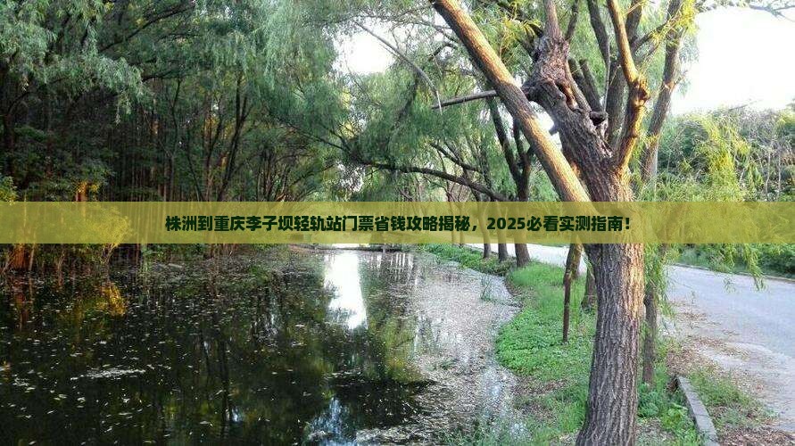 株洲到重庆李子坝轻轨站门票
