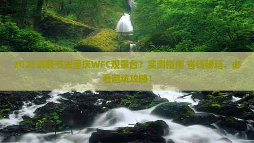 清明节去重庆wfc观景台旅游