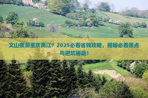 文山去重庆两江夜游门票