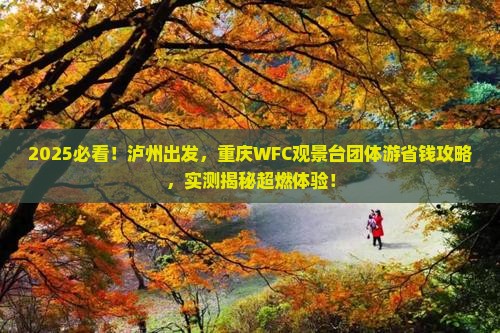 泸州去重庆wfc观景台团体旅游