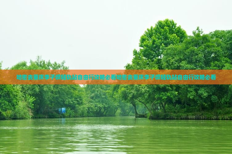哈密去重庆李子坝轻轨站自由行