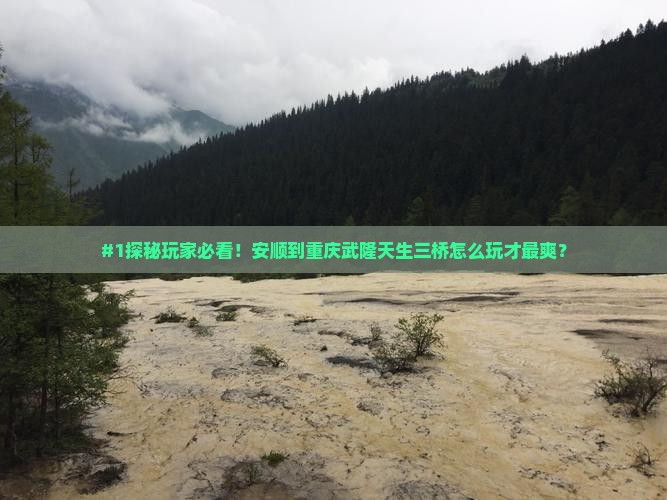 安顺去重庆武隆天生三桥攻略
