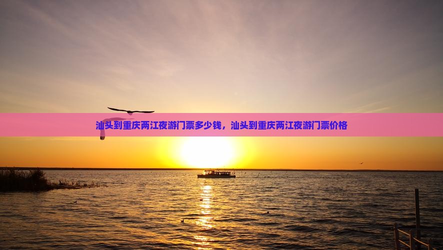 汕头到重庆两江夜游门票