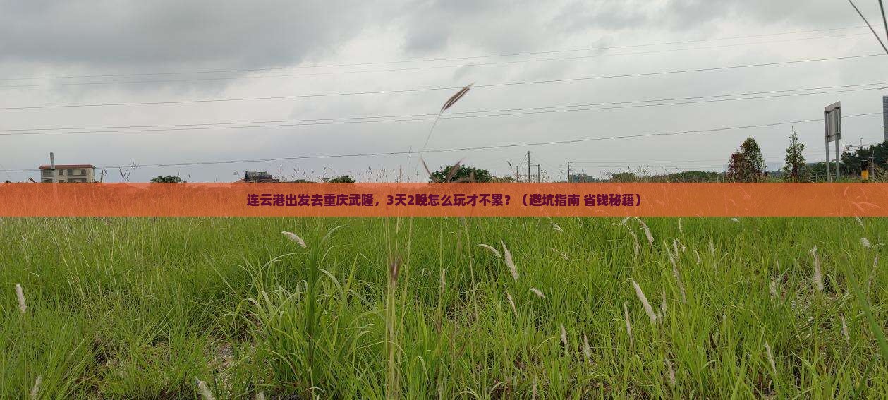 连云港去重庆武隆团体旅游