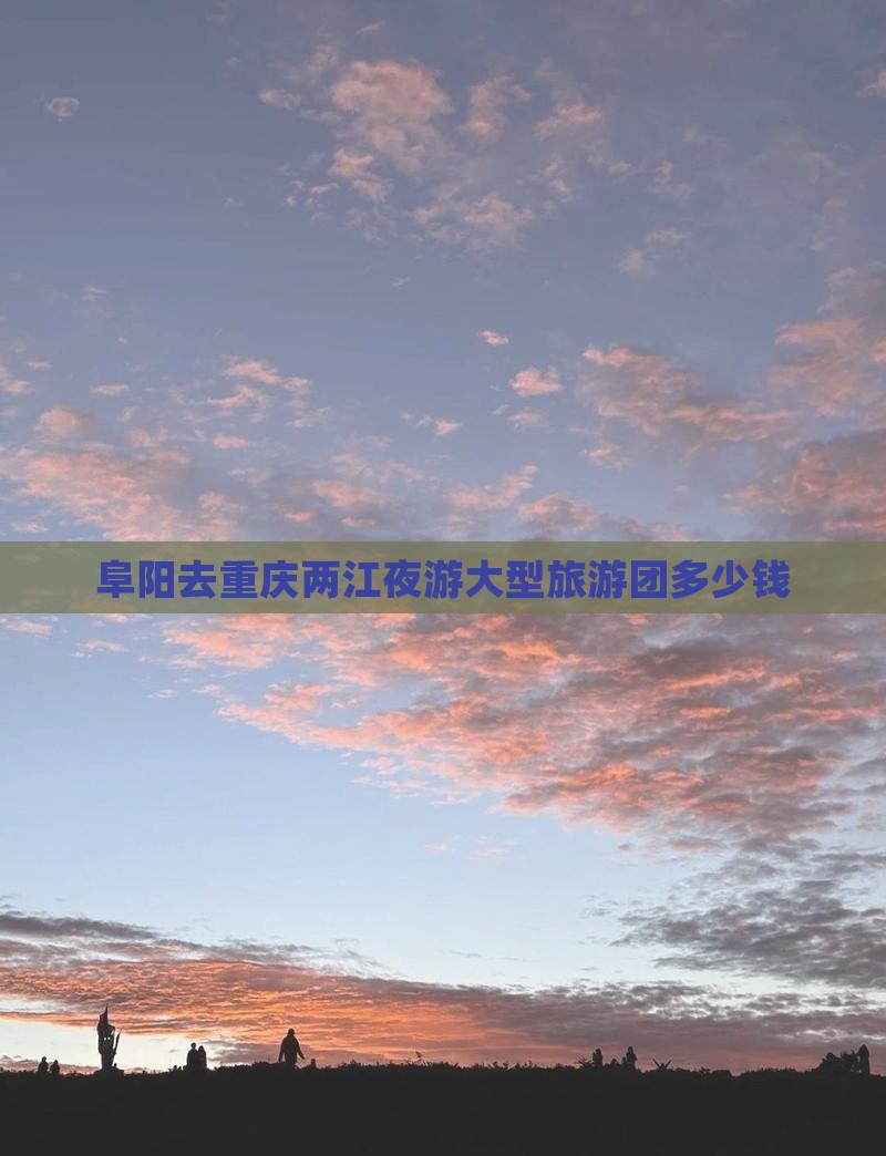 阜阳去重庆两江夜游大型旅游团