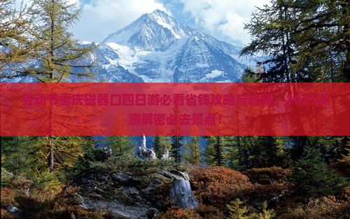 劳动节去重庆磁器口四日游