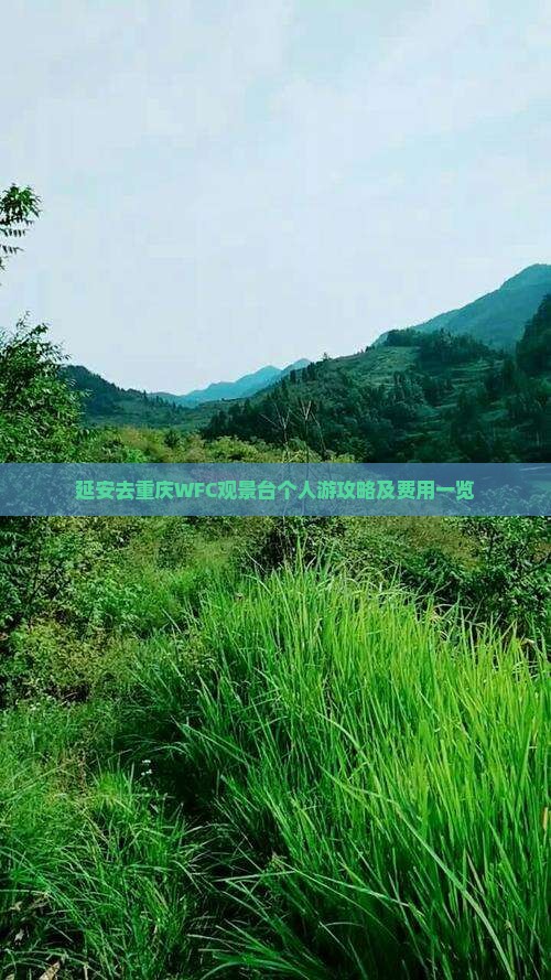 延安去重庆WFC观景台个人游攻略及费用一览