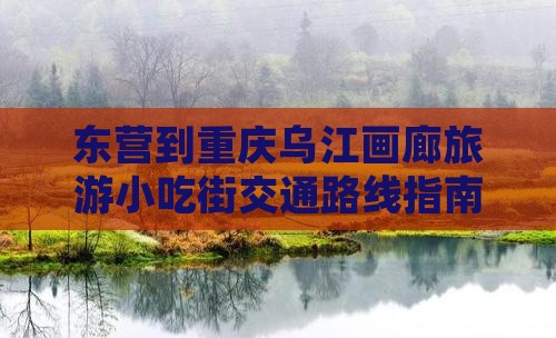 东营到重庆乌江画廊旅游小吃街交通路线指南