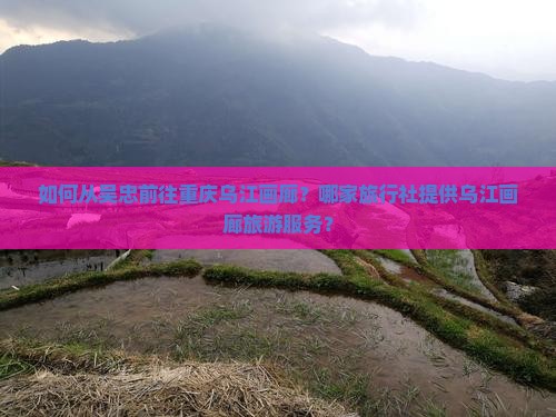 如何从吴忠前往重庆乌江画廊？哪家旅行社提供乌江画廊旅游服务？