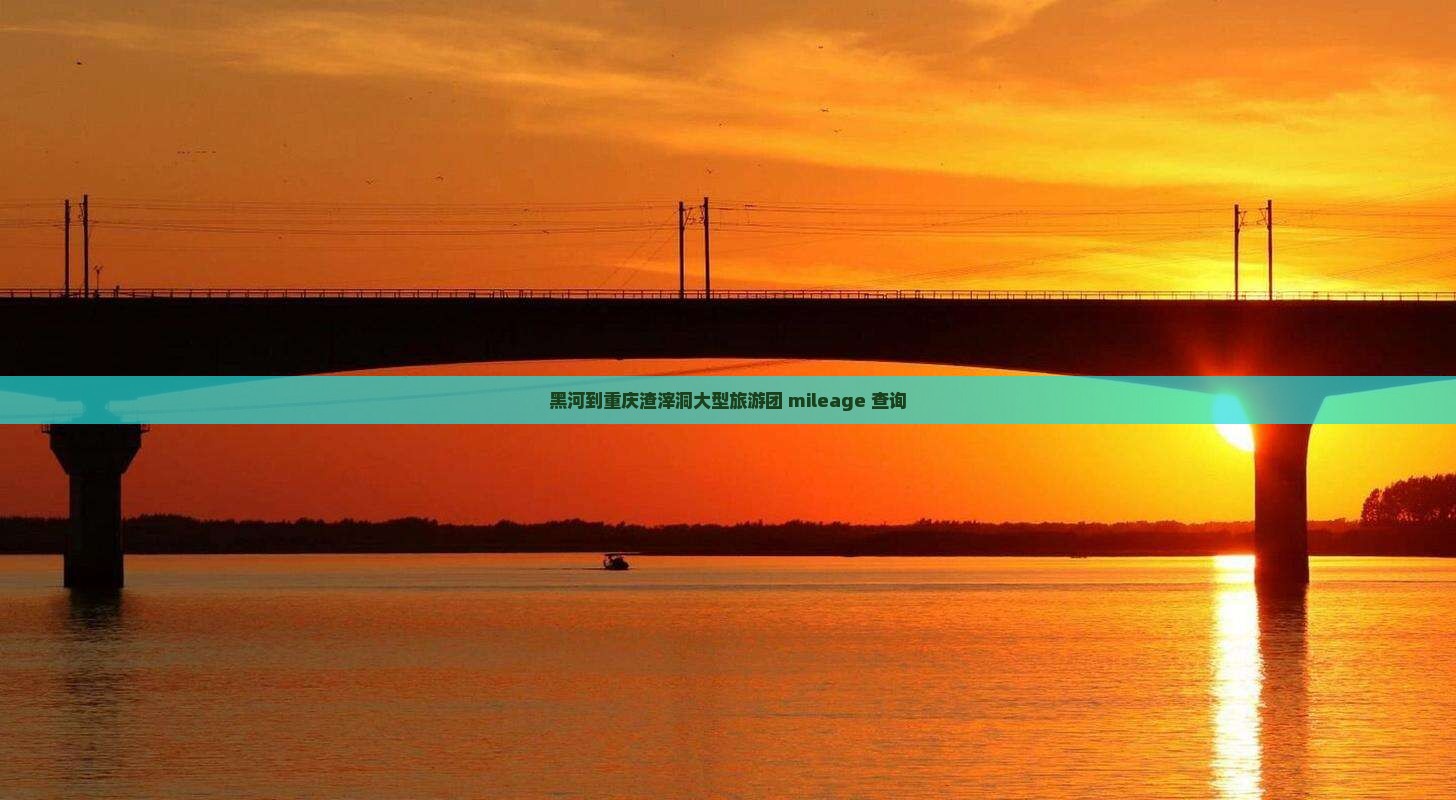黑河到重庆渣滓洞大型旅游团 mileage 查询
