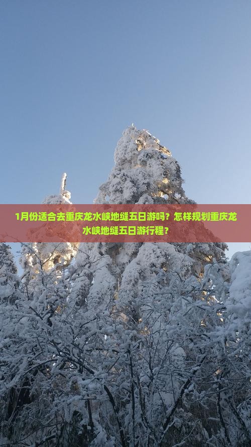 1月份适合去重庆龙水峡地缝五日游吗？怎样规划重庆龙水峡地缝五日游行程？