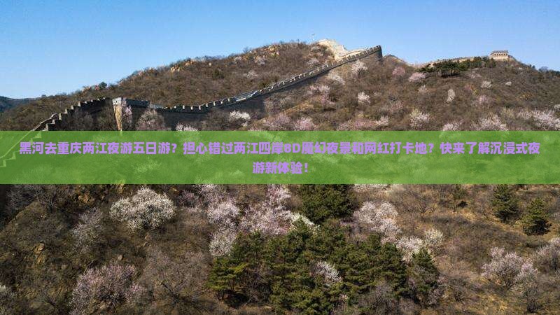 黑河去重庆两江夜游五日游？担心错过两江四岸8D魔幻夜景和网红打卡地？快来了解沉浸式夜游新体验！
