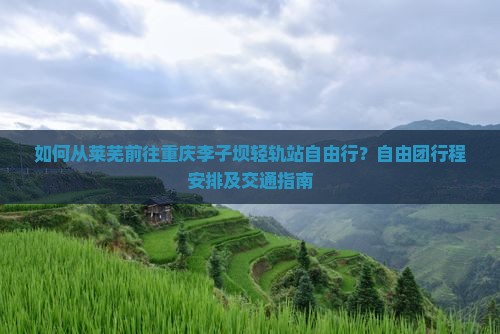 如何从莱芜前往重庆李子坝轻轨站自由行？自由团行程安排及交通指南