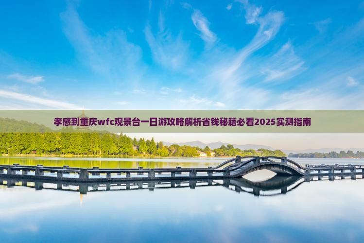 孝感到重庆wfc观景台一日