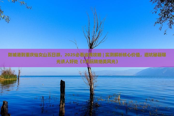防城港到重庆仙女山五日游