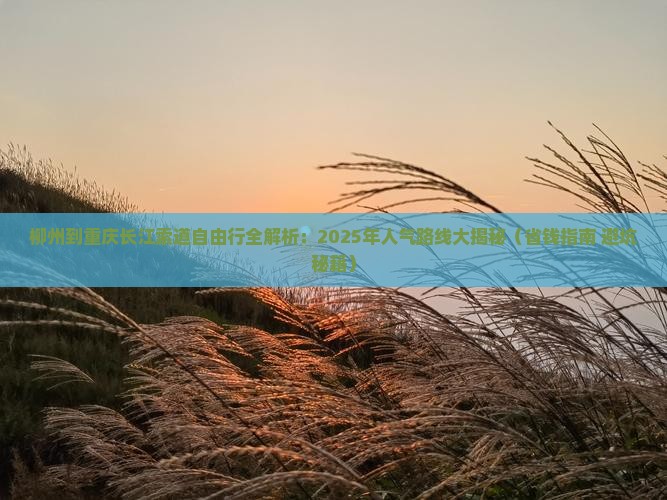 柳州去重庆长江索道个人游