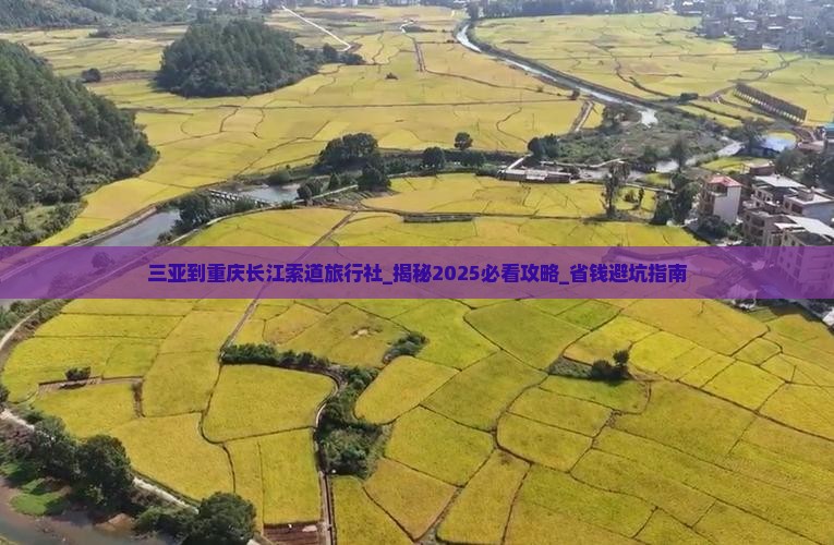 三亚到重庆长江索道旅行社