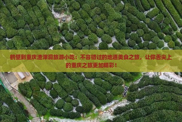 鹤壁到重庆渣滓洞旅游小吃
