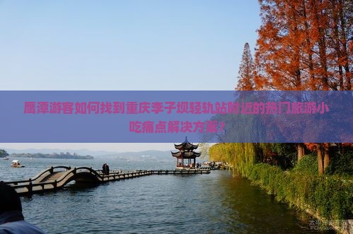 鹰潭游客如何找到重庆李子坝轻轨站附近的热门旅游小吃痛点解决方案？