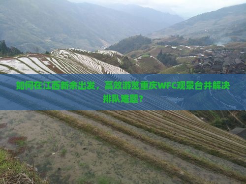 如何在江西新余出发，高效游览重庆WFC观景台并解决排队难题？