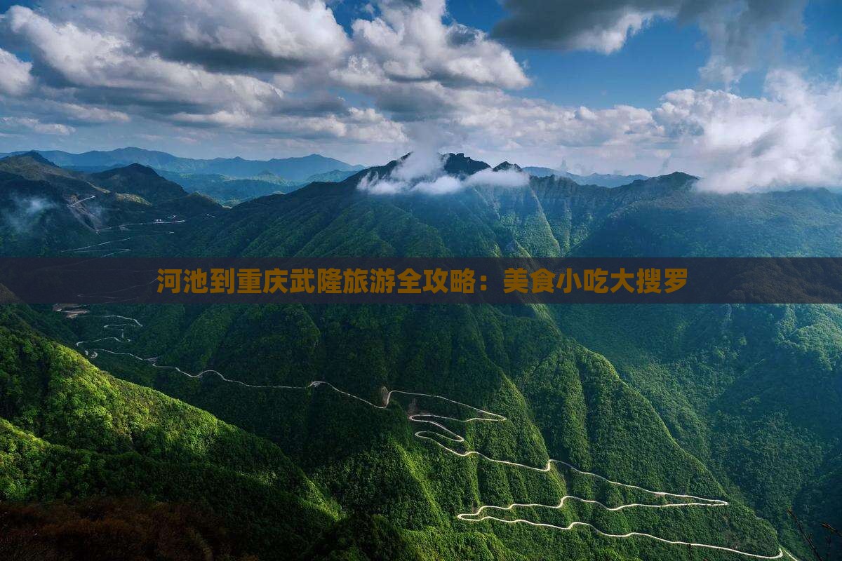 河池到重庆武隆旅游全攻略：美食小吃大搜罗