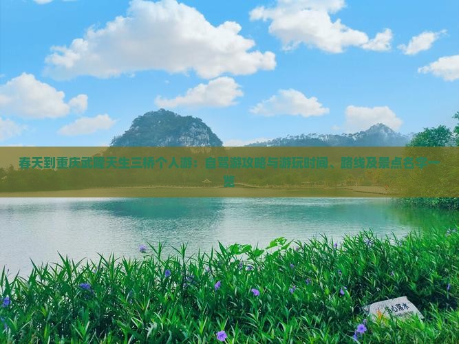 春天到重庆武隆天生三桥个人游：自驾游攻略与游玩时间、路线及景点名字一览