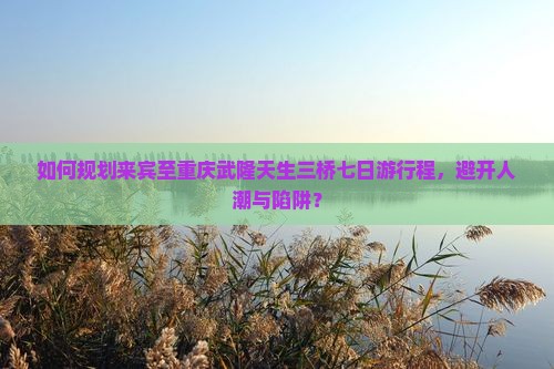 如何规划来宾至重庆武隆天生三桥七日游行程，避开人潮与陷阱？