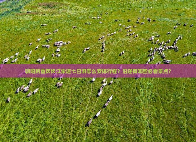 朝阳到重庆长江索道七日游怎么安排行程？沿途有哪些必看景点？