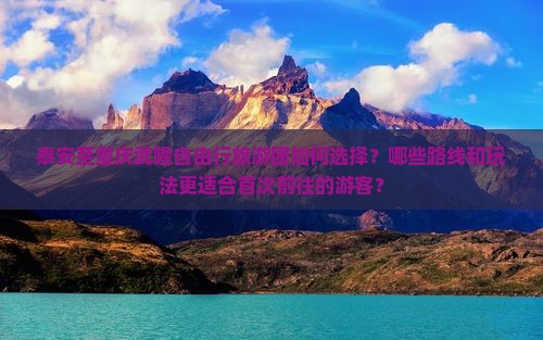 泰安至重庆武隆自由行旅游团如何选择？哪些路线和玩法更适合首次前往的游客？