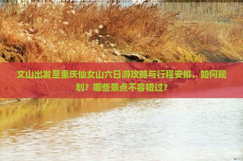 文山出发至重庆仙女山六日游攻略与行程安排，如何规划？哪些景点不容错过？